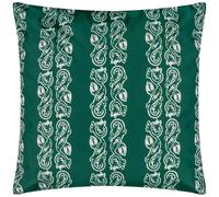 Paoletti Kalindi Stripe Outdoor Cushion Cover - Teal - 55cm x 55cm - Teal - 100% Polyester