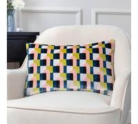 Paoletti Keela Cut Velvet Feather Rich Filled Cushion