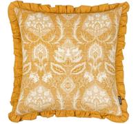 Paoletti Kirkton Cushion Cover,Ochre,50 x 50cm