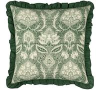 Paoletti Kirkton Feather Filled Cushion,Bottle Green,50 x 50cm