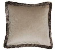 Paoletti Kiruna Faux Fur Velvet Polyester Filled Cushion