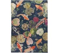 Paoletti Koi Pond Midnight Indoor Washable Rug - 120cm x 170cm