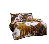 Paoletti Kyoto Duvet Cover Set - Multicoloured - Single - Multicoloured - 100% Cotton