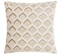 Paoletti Ledbury Velvet Jacquard Feather Filled Cushion