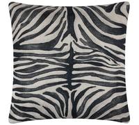 Paoletti Leopardis Zebra Woven Outdoor Cushion Cover - Multicolour - 59x59cm