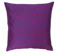 Paoletti Louvre Cushion Cover - Skydiver/Camellia - One Size - Skydiver/Camellia - 100% Polyester