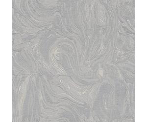 Paoletti Luxe Marble Metallic Vinyl Wallpaper, Grey