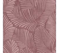 Paoletti Luxe Palmeria Blush Pink Botanical Vinyl Wallpaper Sample
