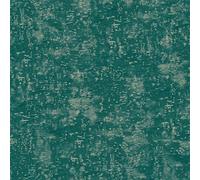 Paoletti Luxe Symphony Abstract Vinyl Wallpaper, Teal | An abstract design, with an embossed metallic effect