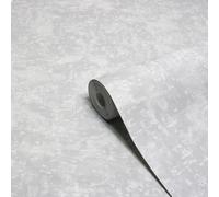 Riva Paoletti Vinyl Wallpaper - Luxe Symphony Abstract - Metallic Embossed - Silver