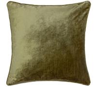 Paoletti Luxe Velvet Piped Feather Rich Cushion