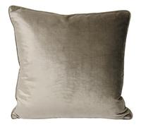 Paoletti Luxe Velvet Piped Feather Rich Filled Cushion