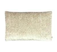 Paoletti Lynx Cushion Cover - Snow White - One Size - Snow White - 75% Polyester/25% Cotton