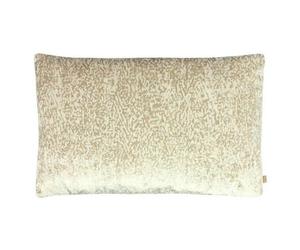 Paoletti Lynx Cushion Cover - Snow White - One Size - Snow White - 75% Polyester/25% Cotton