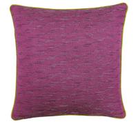 Paoletti Marylebone Jacquard Cushion in Magenta | Size: 50 cm x 50 cm Paoletti Magenta 50 cm x 50 cm