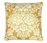 Paoletti Melrose Floral Cushion Cover - Honey - One Size - Honey - 100% Polyester