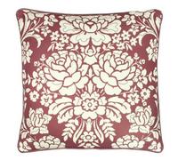Paoletti Melrose Floral Cushion Cover - Mulberry - One Size - Mulberry - 100% Polyester