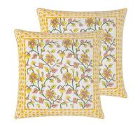 Paoletti Mentera Feather Filled Cushions Twin Pack