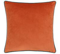 Paoletti Meridian Velvet Piped Cushion Cover