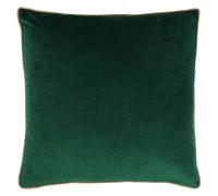 Paoletti Meridian Velvet Piped Polyester Filled Cushion