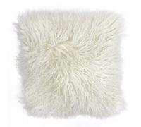 Paoletti Mongolian Sheepskin Feather Rich Cushion
