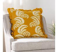 Paoletti Montrose Floral Cotton Feather Rich Filled Cushion