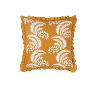 Paoletti Montrose Polyester Filled Cushion,Ochre,50 x 50cm