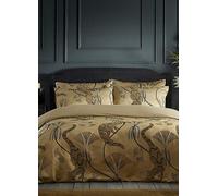 Paoletti Moondusk Duvet Cover Set Gold