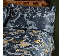 Paoletti Nouvilla Cheetah Floral Pillowcase