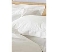Oxford 200TC Embroidered Border Panelled Pillowcase Paoletti White One Size