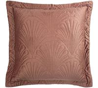 Paoletti Palmeria Cushion Cover - Blush Pink - One Size - Blush Pink - 100% Mixed