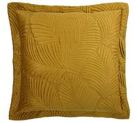 Paoletti Palmeria Cushion Cover - Gold - One Size - Gold - 100% Mixed