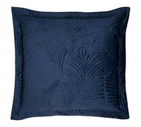 Paoletti Palmeria Cushion Cover, Navy, 60 x 60cm