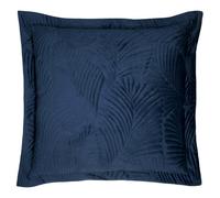 Paoletti Palmeria Embroidered Velvet Polyester Filled Cushion