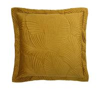 Paoletti Palmeria Quilted Velvet Feather Filled Cushion