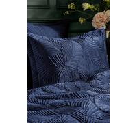 Riva Paoletti Oxford Pillowcase Palmeria – Polyester/Cotton – Navy 50 x 75 cm