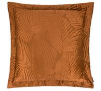 Paoletti Palmeria Quilted Velvet Polyester Filled Cushion