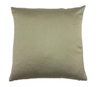 Riva Home Palermo Cushion Cover - Metallic Sheen Design - 40% Polyester; 60% Viscose - Oyster - Dry Clean Only - 45 x 45cm (18" x 18" inches)