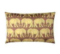 Paoletti Parade Feather Filled Cushion, Polyester, Brick