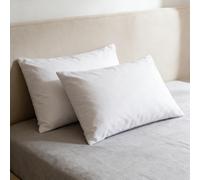 Paoletti 200 Thread Count Cotton Housewife Pillowcase Pair