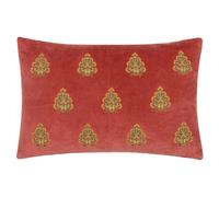 Paoletti Rennes Embroidered Cushion Cover - Regal Blue - Regal Blue - 60cm x 40cm