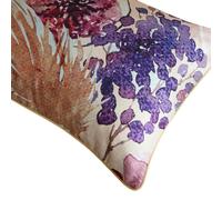 Paoletti Saffa Floral Housewife Pillowcase (Pack of 2) - Multicoloured - One Size - Multicoloured - 100% Cotton