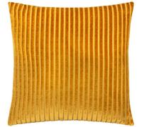 Paoletti Savoy Stripe Velvet Feather Filled Cushion