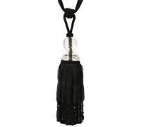 Riva Paoletti Savoy Black Tie Backs, One Size, Polyester