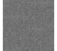 Paoletti Serafina Vinyl Textured Wallpaper - Charcoal - 10in x 53cm - Charcoal - 100% Mixed