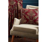 Paoletti Shiraz Floral Jacquard Polyester Filled Cushion