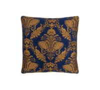 Paoletti Shiraz Polyester Filled Cushion, Navy, Square