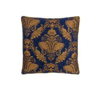 Paoletti Shiraz Polyester Filled Cushion, Navy, Square
