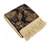 Paoletti Shiraz Floral Jacquard Throw | 130 x 170 cm | Various Colours