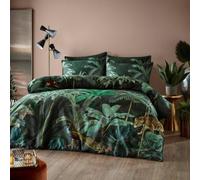 Paoletti Siona Tropical Multi Coloured Cotton Duvet Cover Set